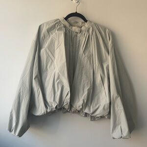 Amomento Bubble Women's Light Gray Jacket